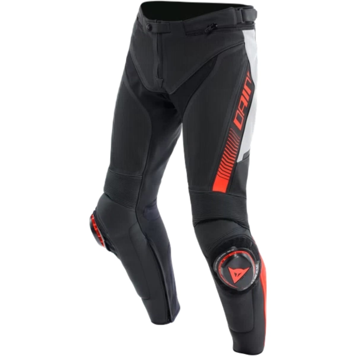 PANTALON DAINESE SUPER SPEED NOIR BLANC ROUGE FLUO / 46