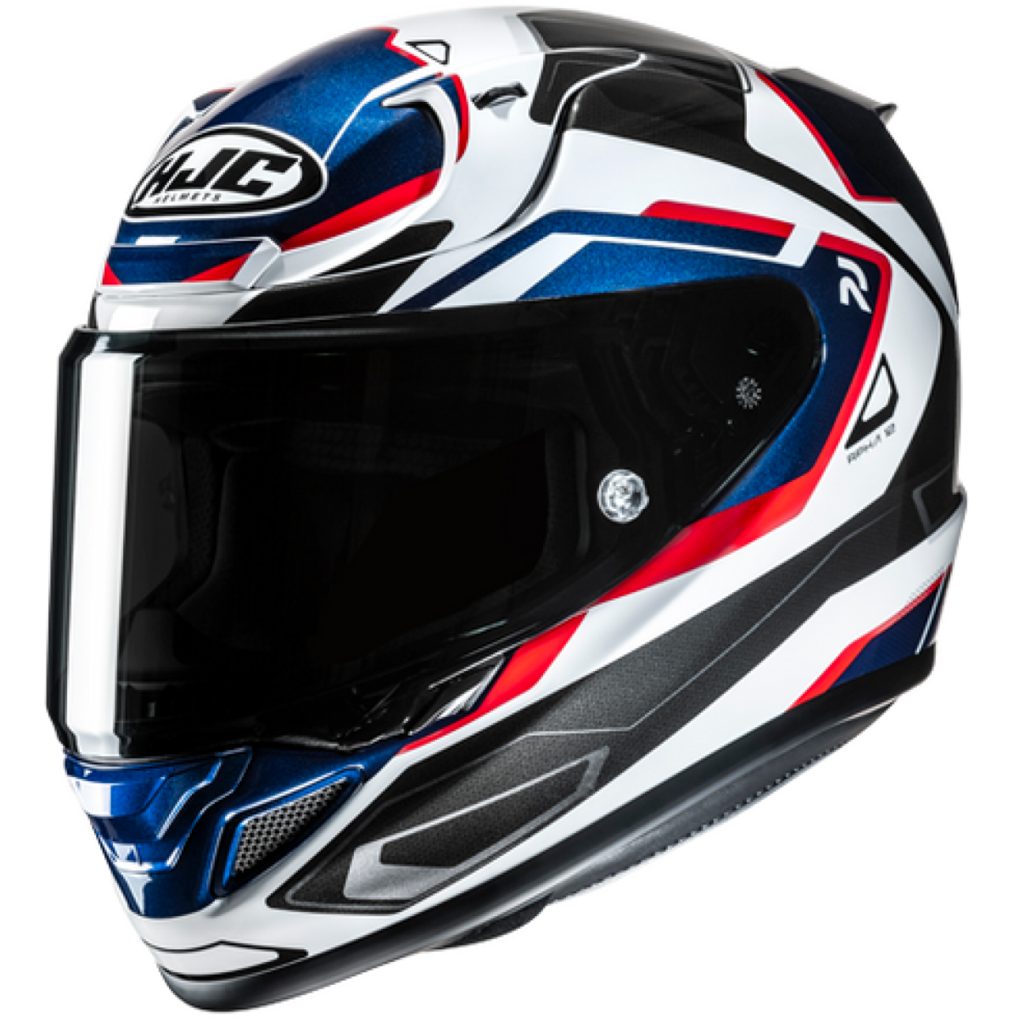 Casque HJC RPHA12 Brels Blanc Rouge Bleu - 2XS