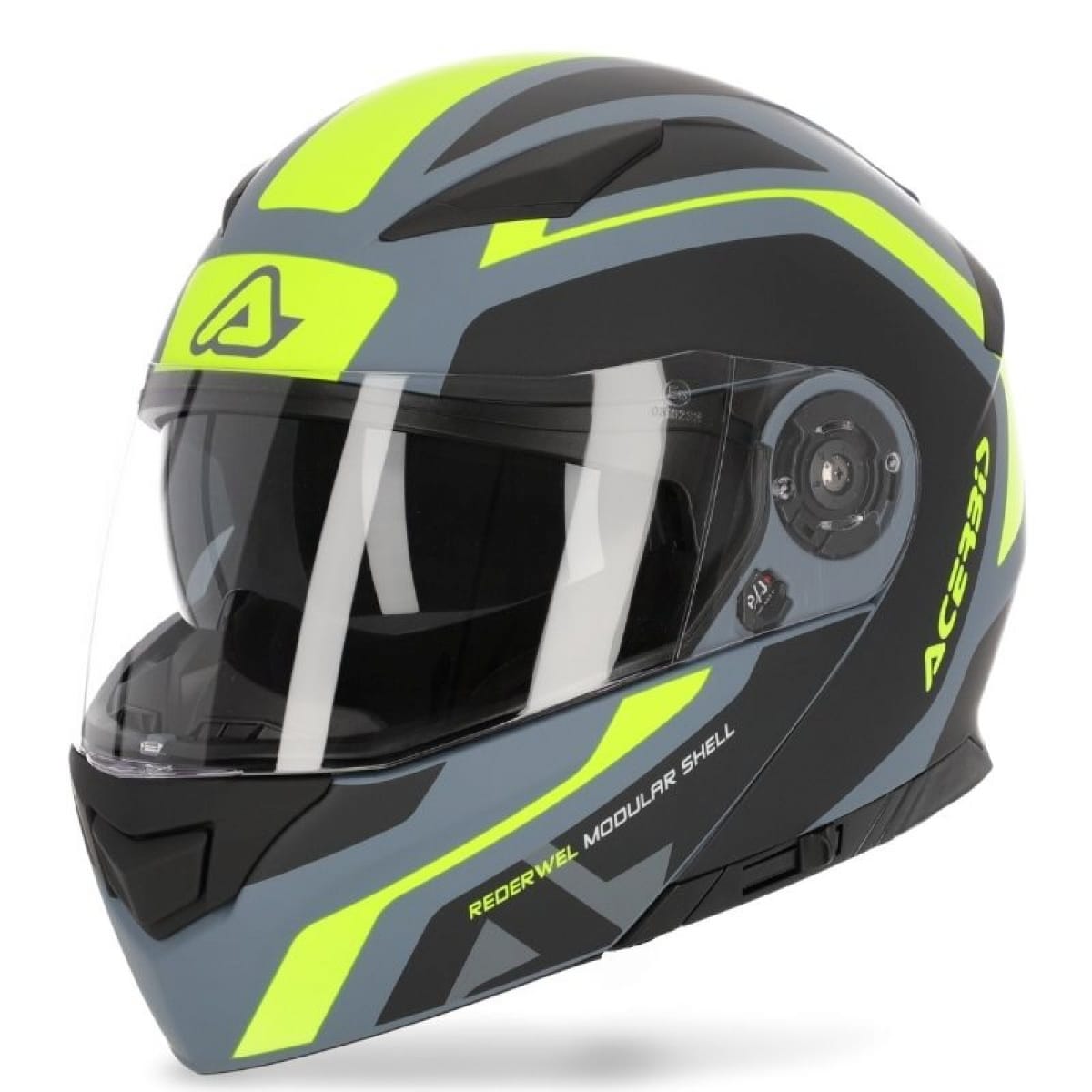 Casque Acerbis Rederwel Gris Jaune / XS