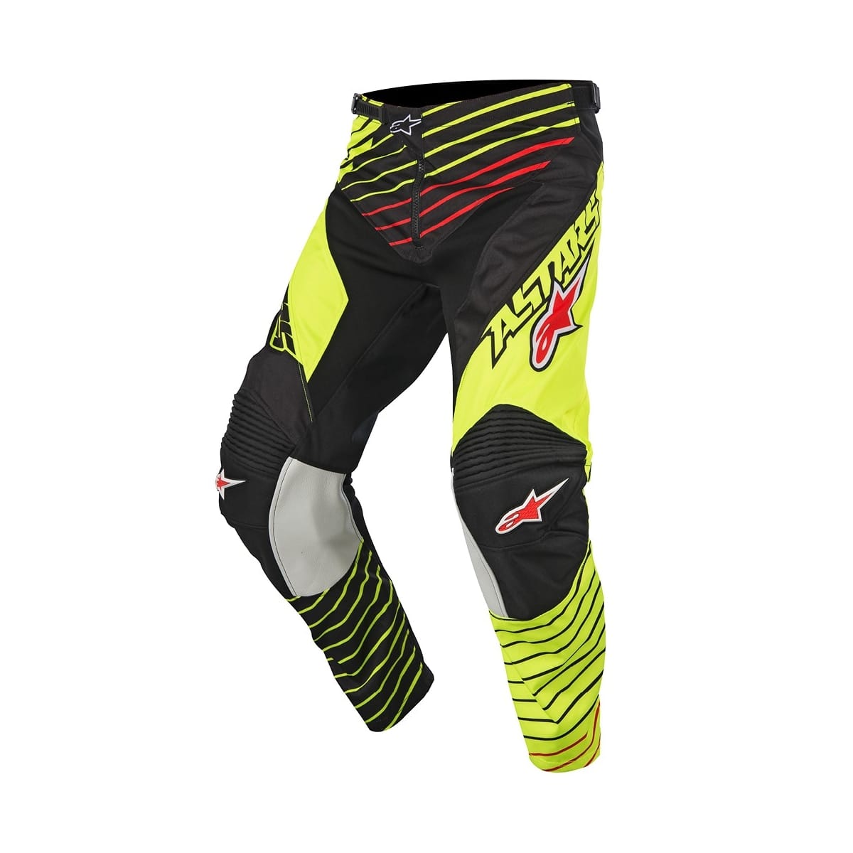 Pantalon Alpinestars Racer Braap 551 Noir/Jaune Fluo