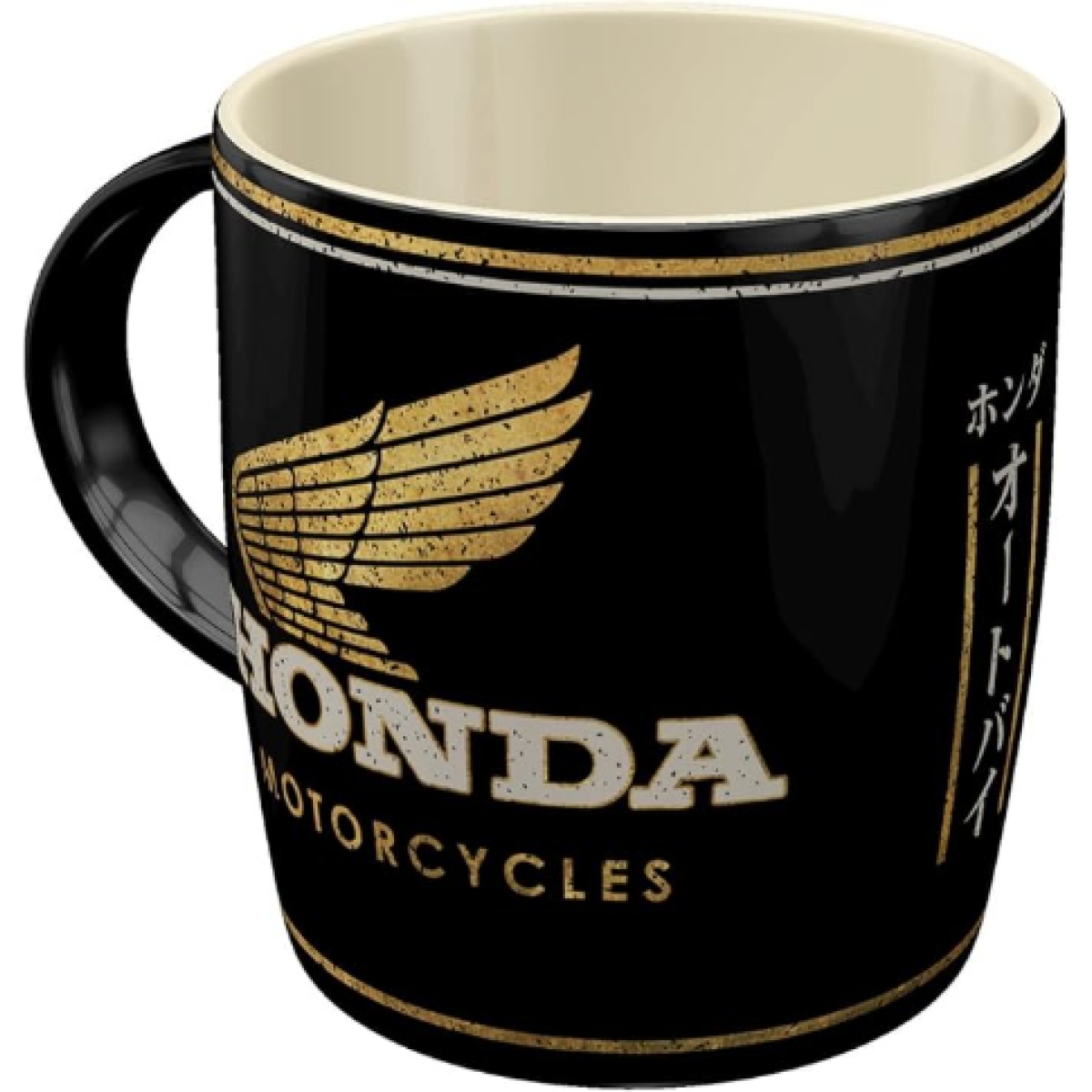 MUG NOSTALGIC ART HONDA MC MOTORCYCLKES GOLD 330ML