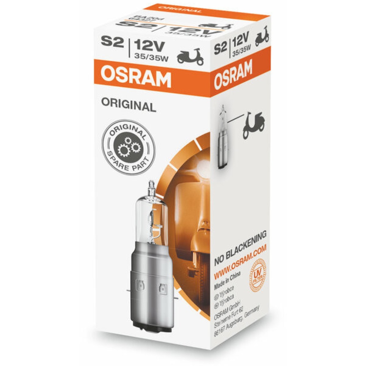 Ampoule Osram Original Line S2 12V/35/35W