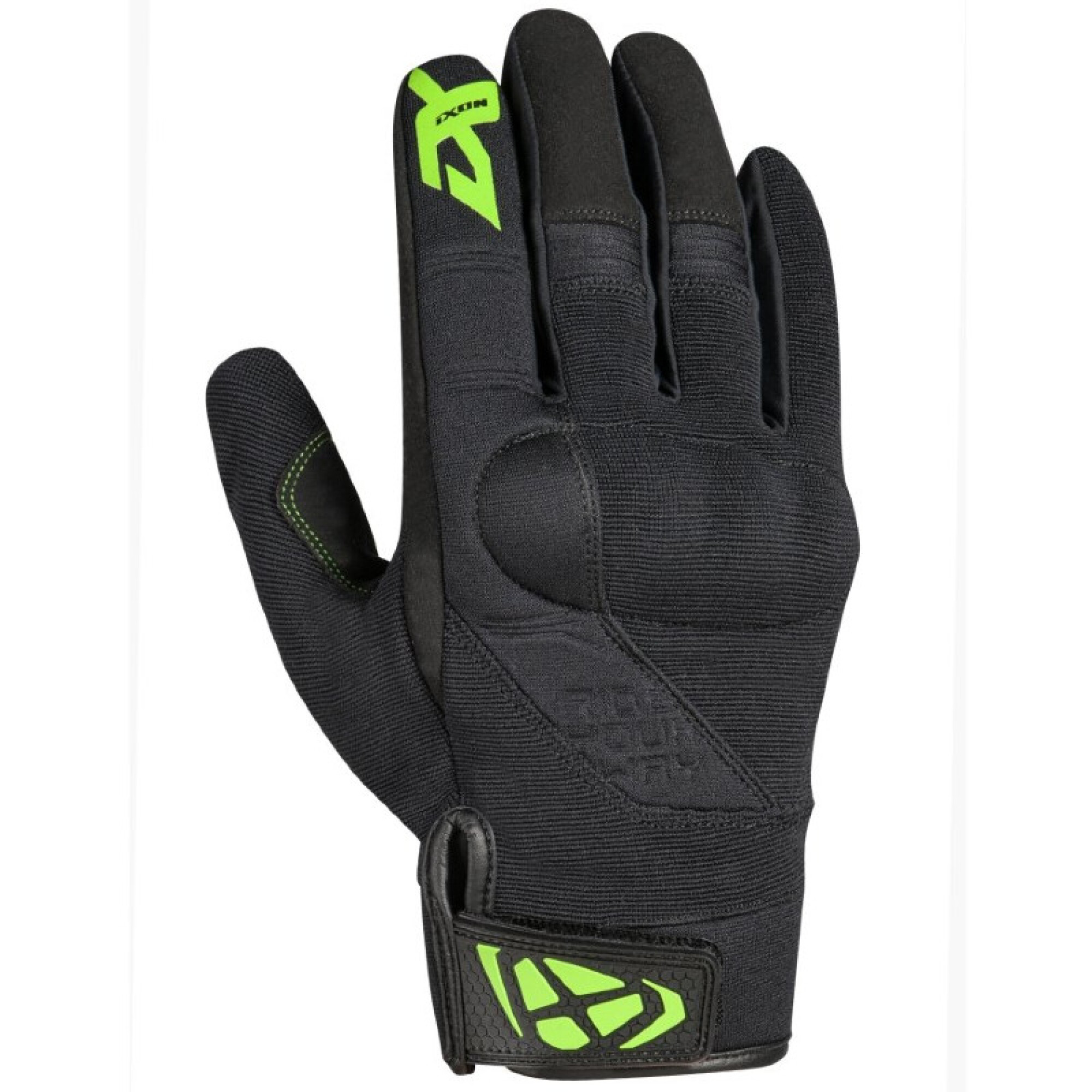 Gants Ixon RS Delta Noir Vert - 2XL