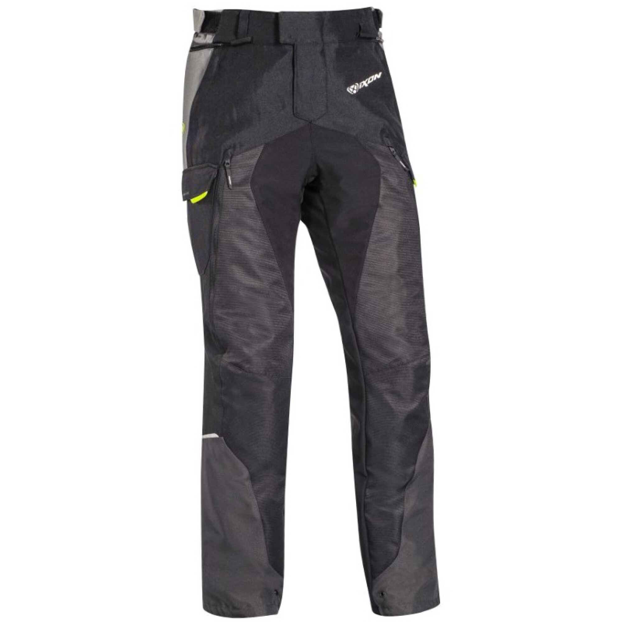 Pantalon Ixon Balder Noir Gris Jaune Vif - 2XL