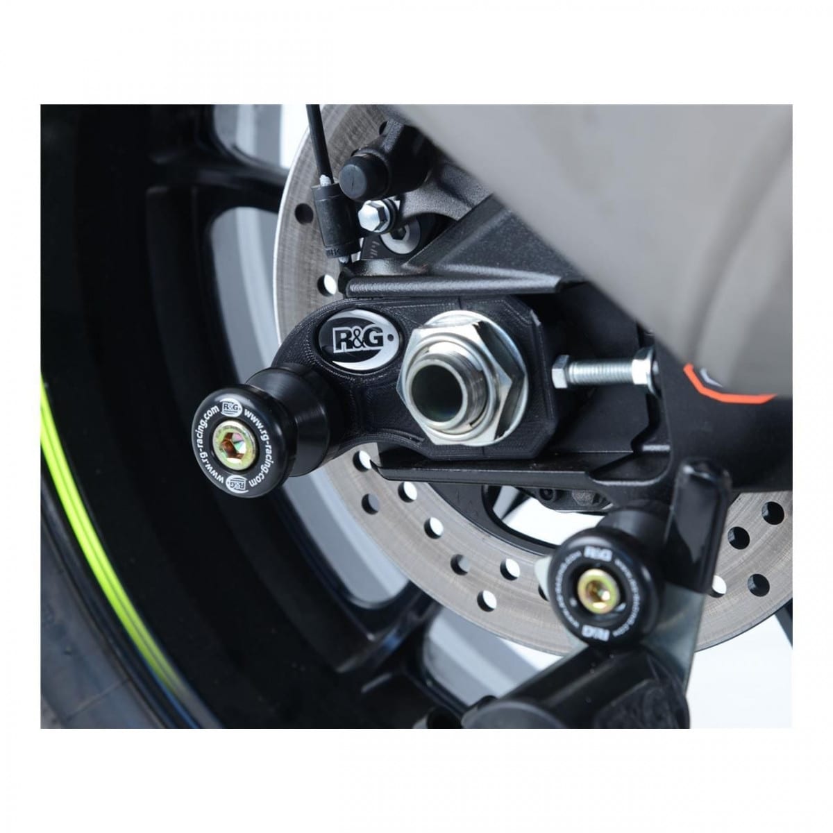 Diabolos Avec Platine R&G Racing Noir Suzuki GSX-R1000