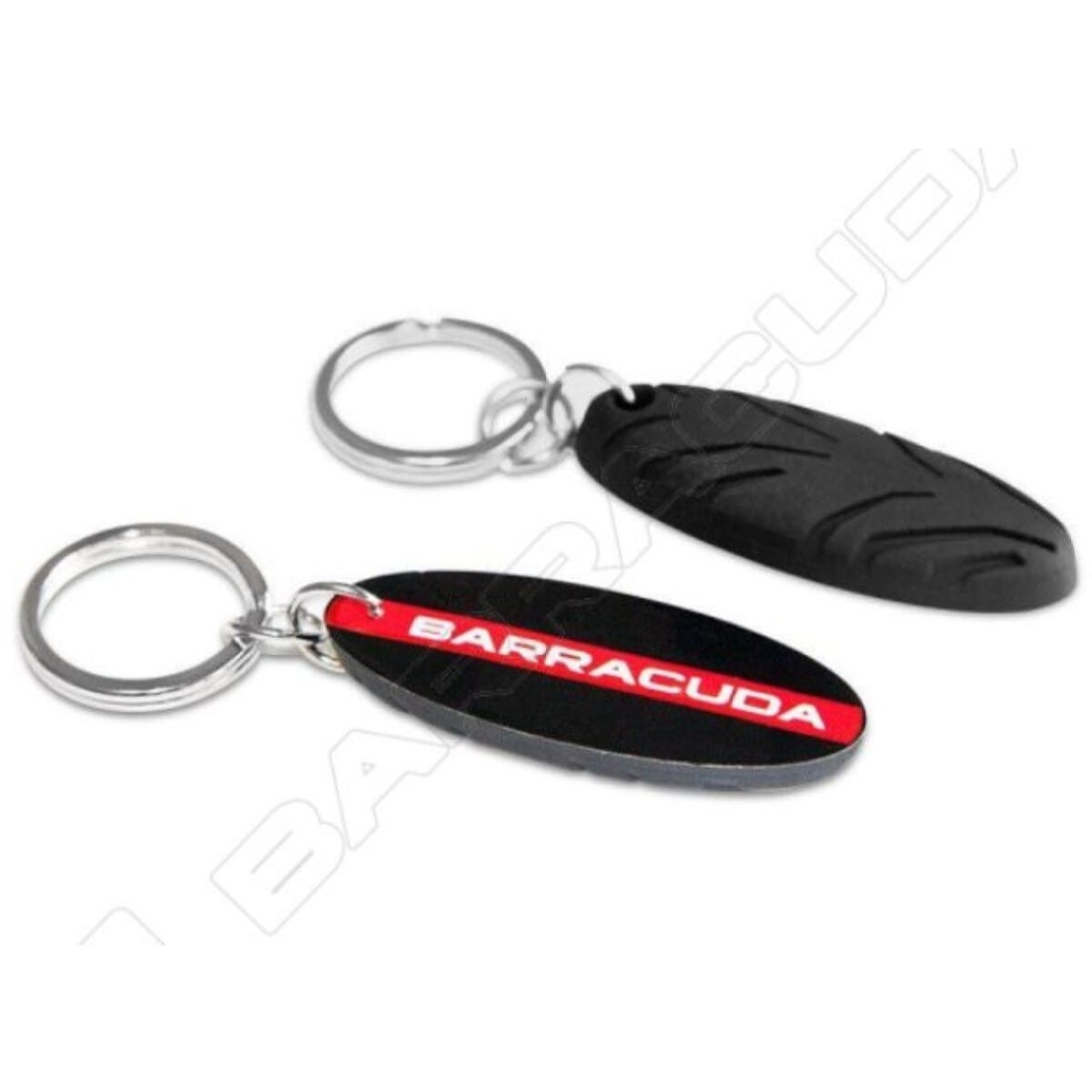 PORTE-CLÉ BARRACUDA NOIR