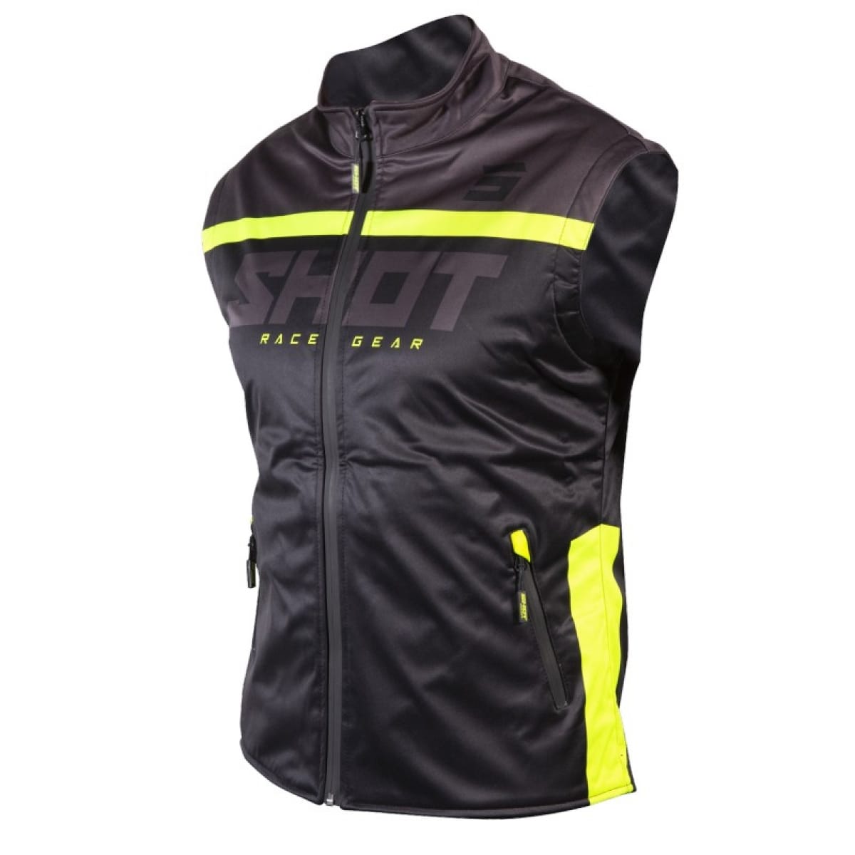 Gilet Shot Bodywarmer Lite 2-0 Noir Jaune / XL