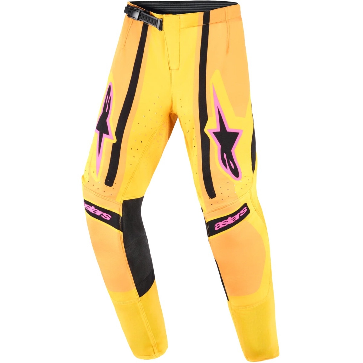 PANTALON CROSS ENFANT ALPINESTARS SUPERTECH NOMUR ORANGE JAUNE ROSE / 22 (US)