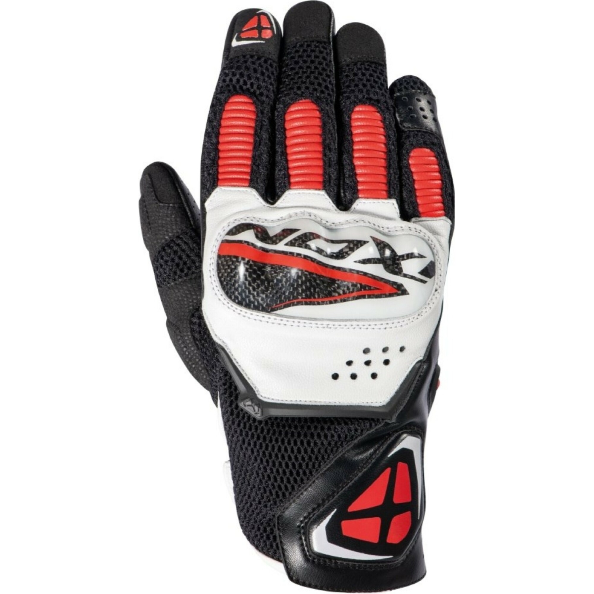 Gants Ixon RS4 Air Noir Rouge Blanc - 2XL