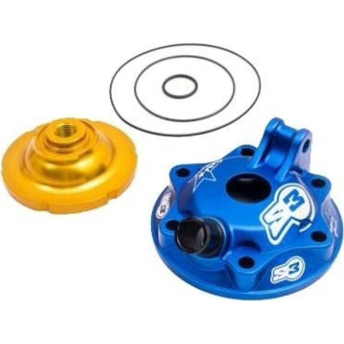 Kit Culasse Et Insert S3 Extreme Enduro Basse Compression Bleu 1093362