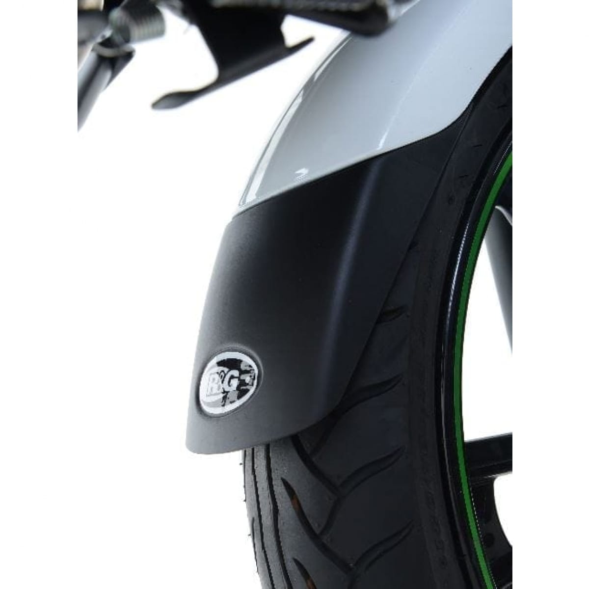 Extension De Garde-Boue Avant R&amp;G Racing Noir Kawasaki Versys 650
