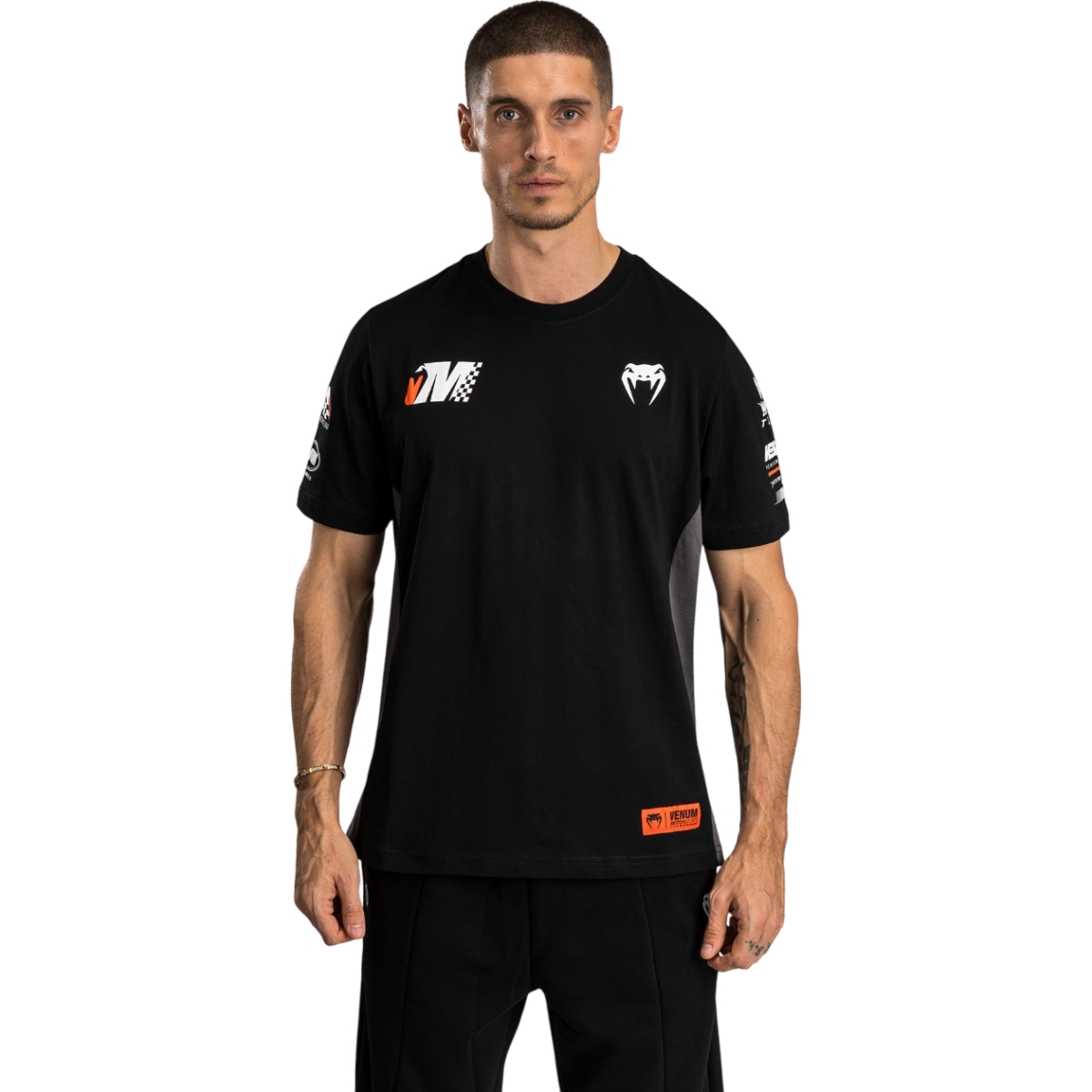 TSHIRT VENUM MOTORSPORT L/DEEP NOIR