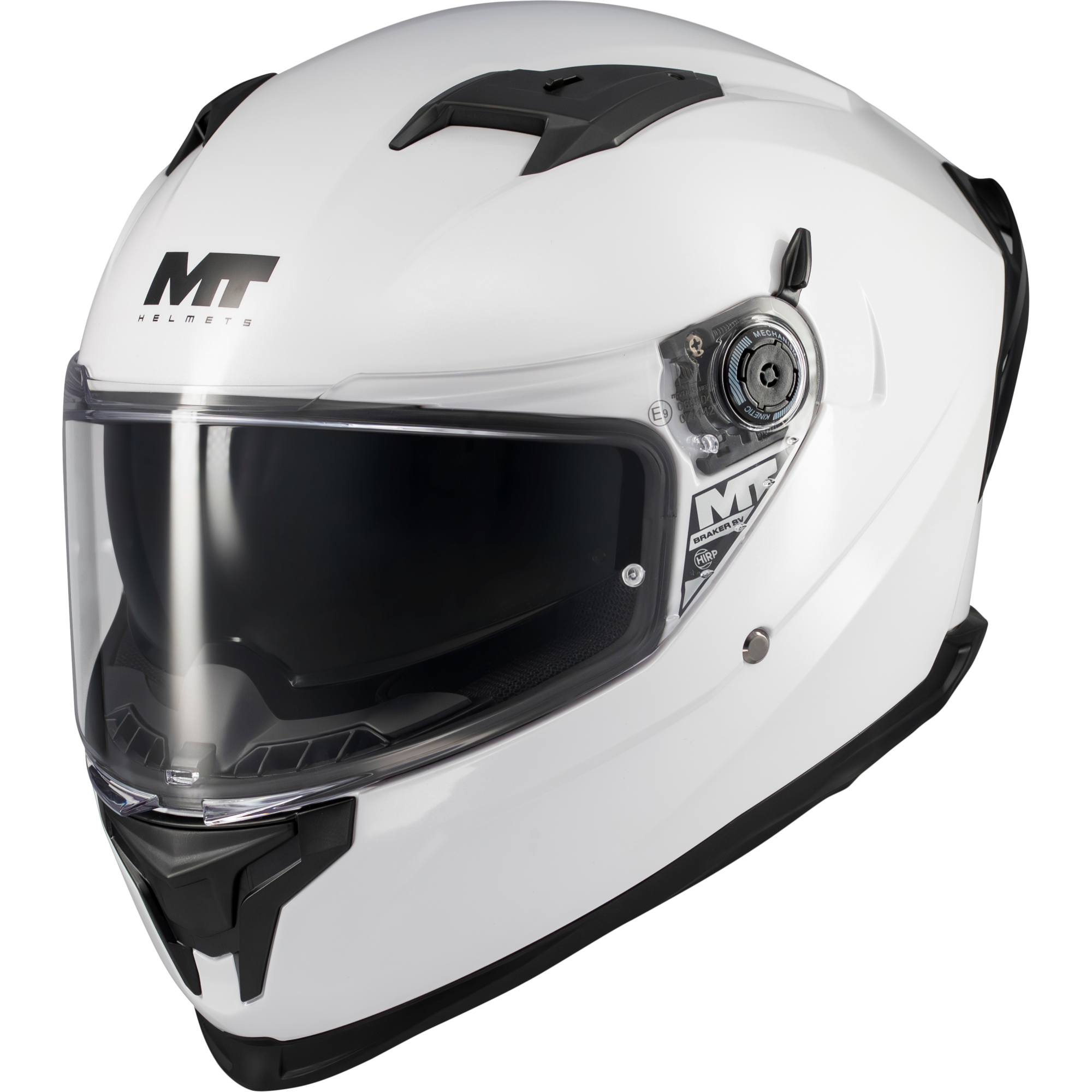 Casque MT Helmets Braker SV Pure A0 Blanc - 2XL
