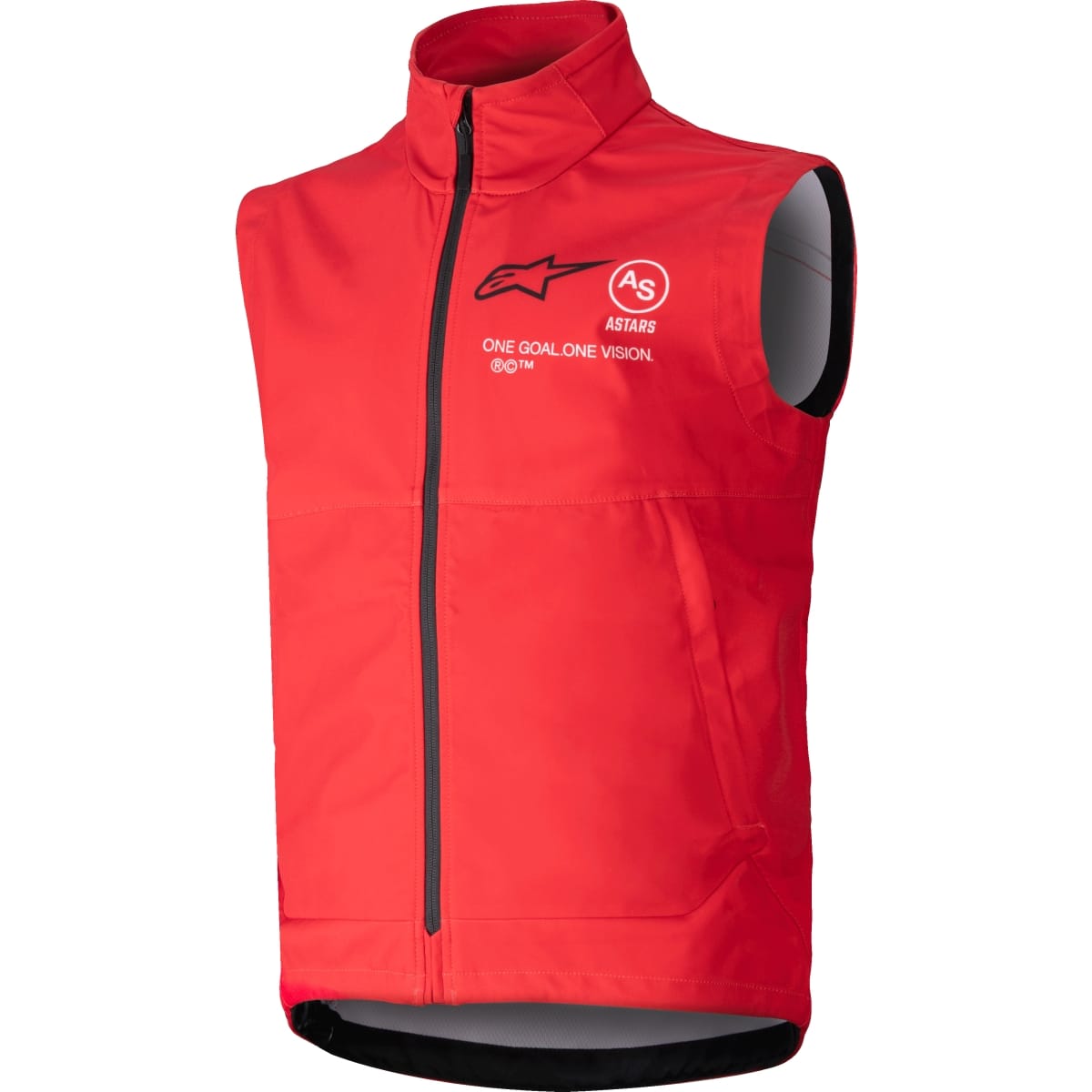GILET CROSS ALPINESTARS TECHSTAR SOFTSHELL BRILLANT ROUGE / 2XL