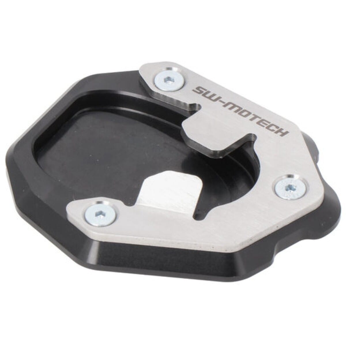 Extension De Béquille Latérale SW-Motech Noir Argent STS.04.792.10200