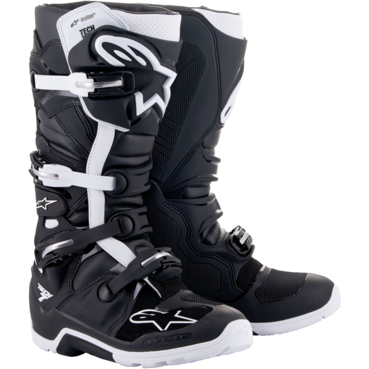 Bottes Alpinestars Tech 7 Drystar Noir Blanc