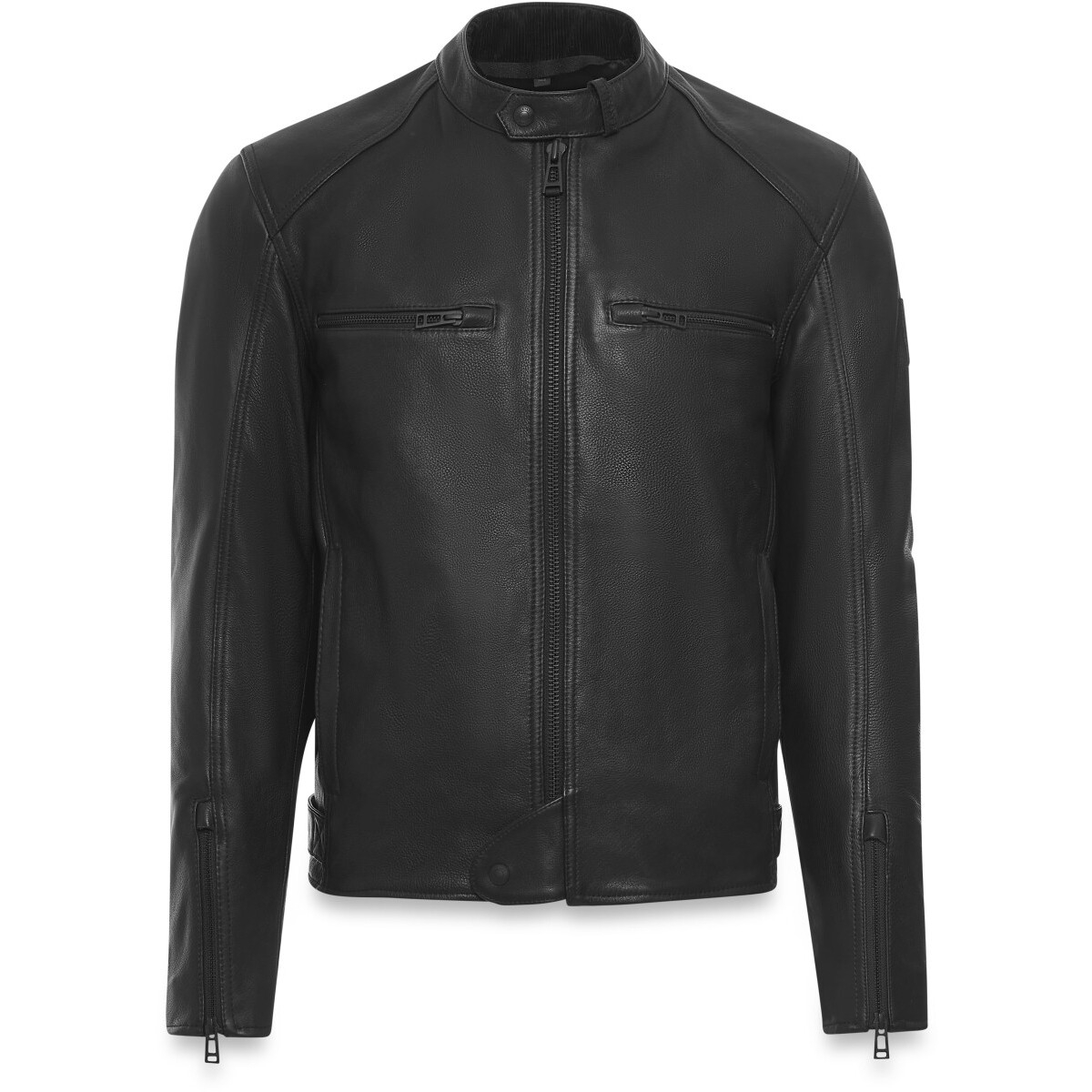 BLOUSON BELSTAFF BROUGHTON CUIR NOIR / 2XL