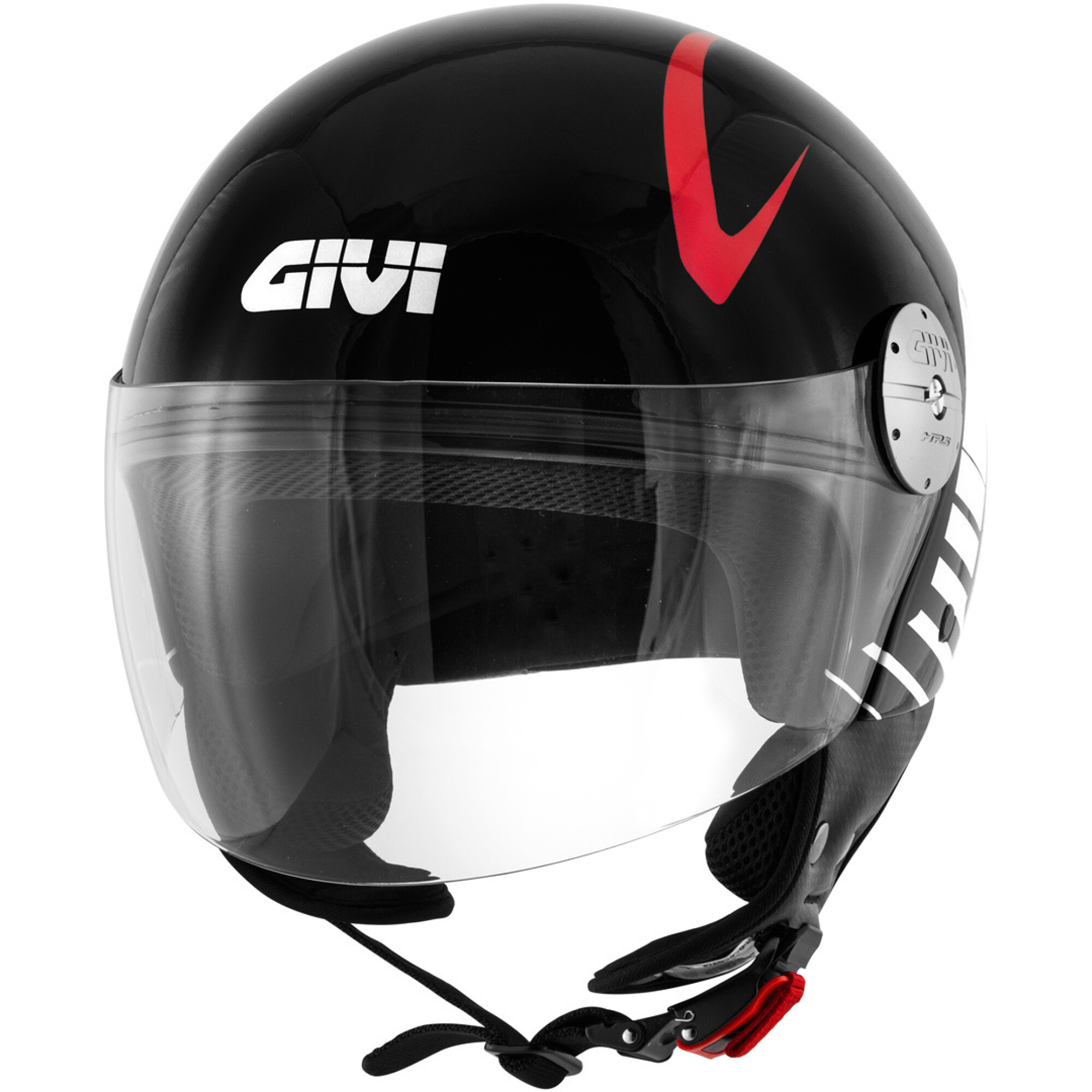 Casque Givi 10. 7 D-Jet Icarus Noir Rouge - L