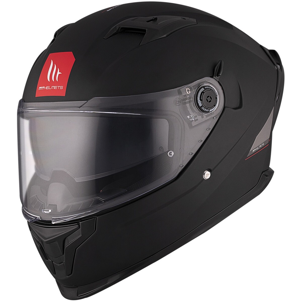 CASQUE MT BREAKER SV SOLID L/NOIR MAT
