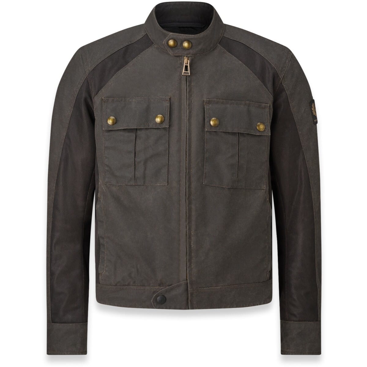 BLOUSON BELSTAFF TEMPLE COTON WAX 8OZ L/MAHOGANY
