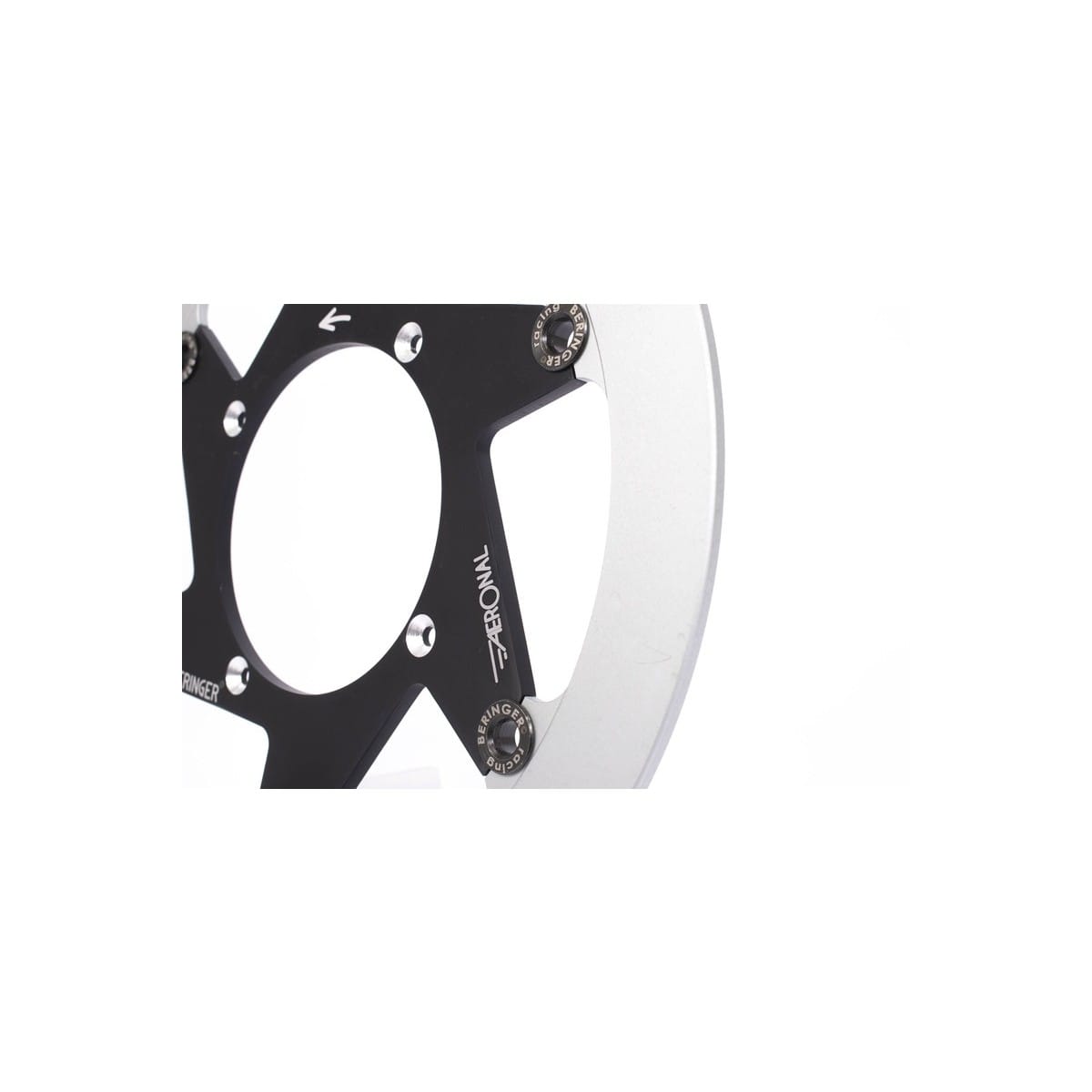 Disque De Frein Beringer Aeronal Inox Flottant Noir H17Lgbi