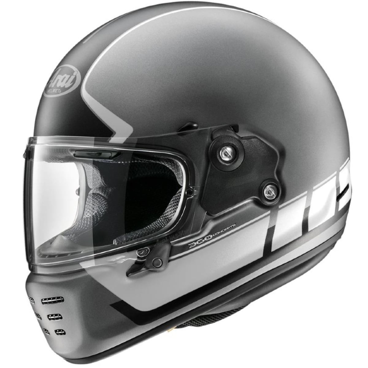 Casque Arai Concept-X Speedblock Gris Blanc