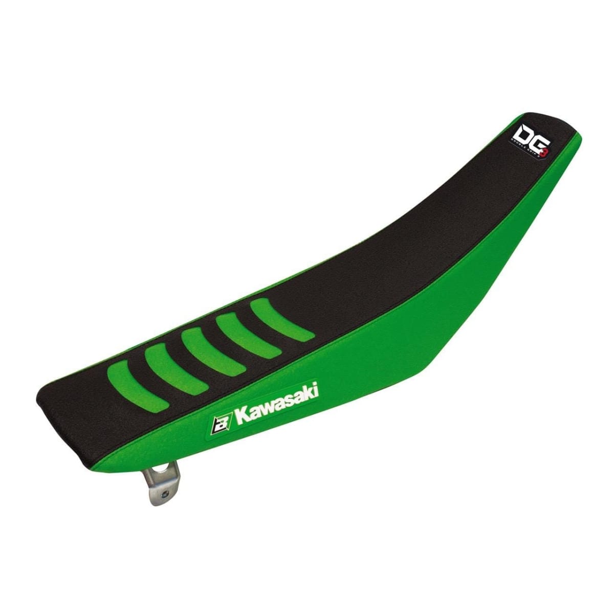 Housse De Selle Blackbird Double Grip 3 Kawasaki KX250F/450F Vert Noir