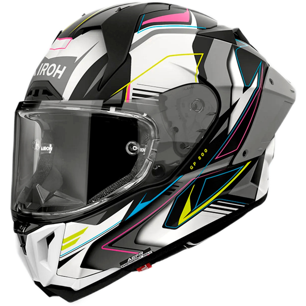 CASQUE AIROH GP 800 MUST L/MULTI MAT