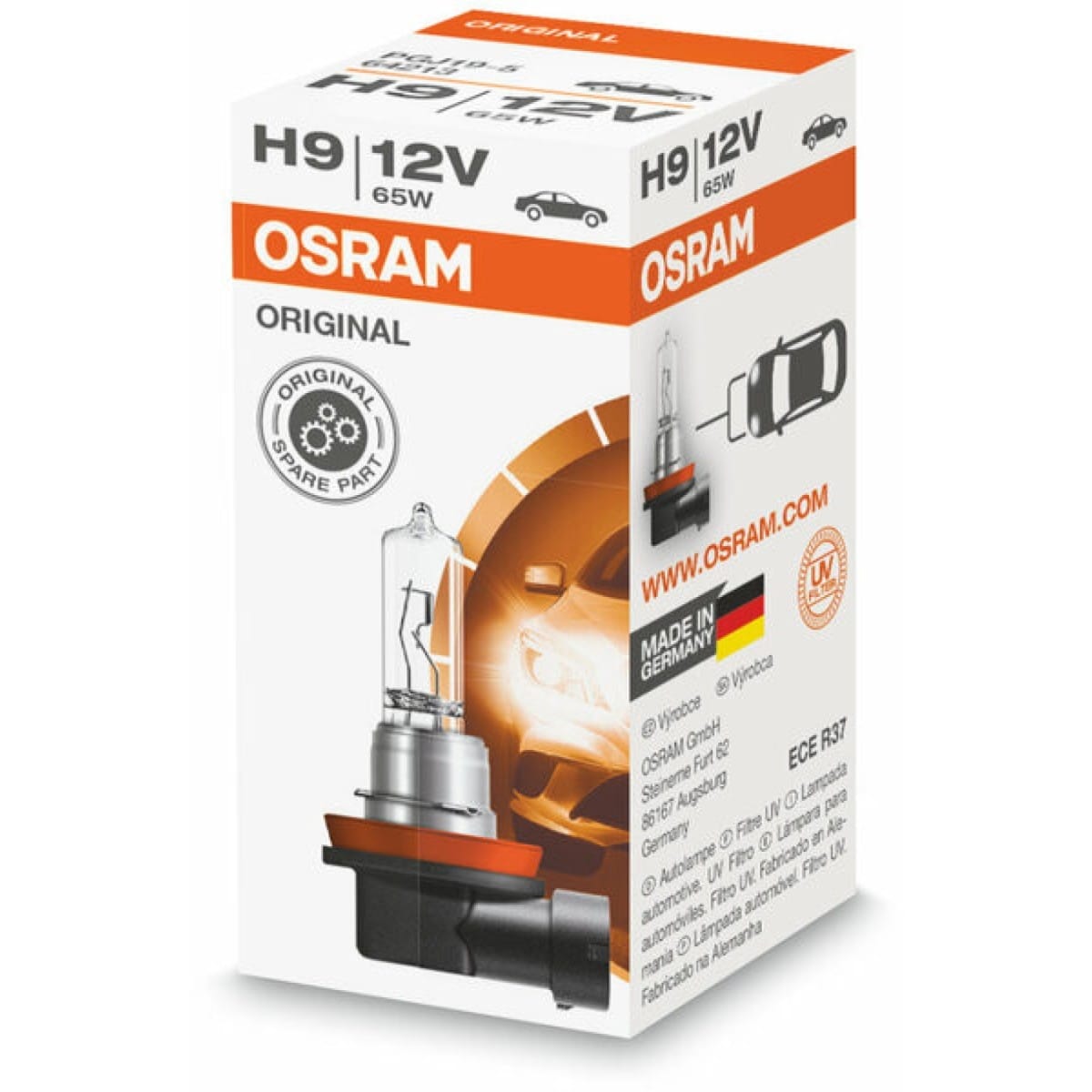 Ampoule Osram Original Line H9 12V/65W