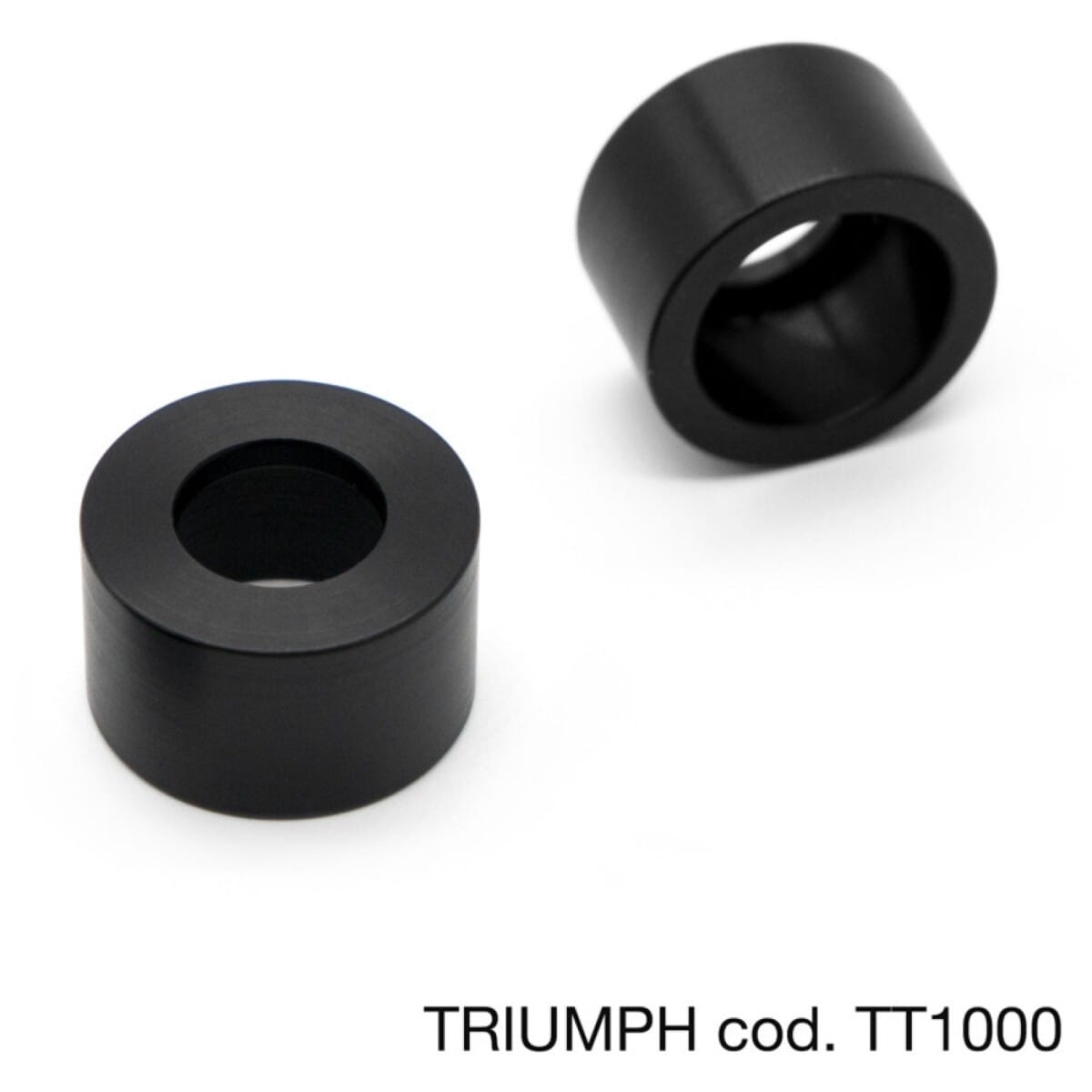 ADAPTATEURS EMBOUTS DE GUIDON BARRACUDA TRIUMPH NOIR TT1000