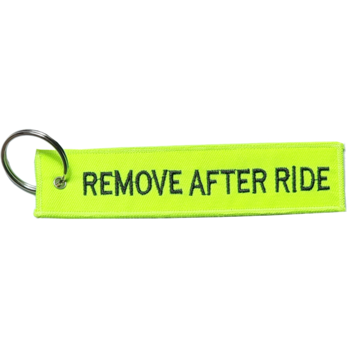 PORTE CLÉS BAGSTER XAC803 JAUNE FLUO NOIR