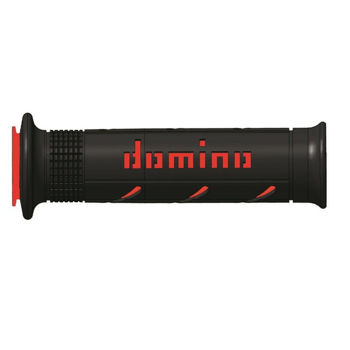 POIGNEES DOMINO A250 ROUTE SUPER SOFT NOIR-ROUGE