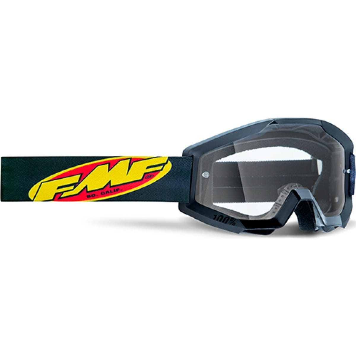 MASQUE FMF POWERBOMB KID CORE NOIR-ECRAN TRANSPARENT