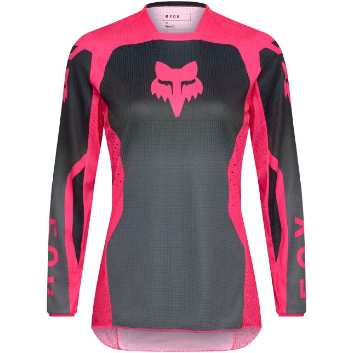MAILLOT CROSS LADY FOX 180 SHIELD NOIR ROSE / L
