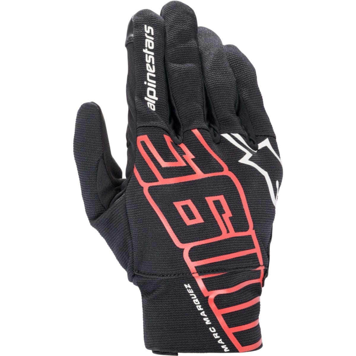 GANTS ALPINESTARS ARAGON NOIR ROUGE BRILLANT / 2XL