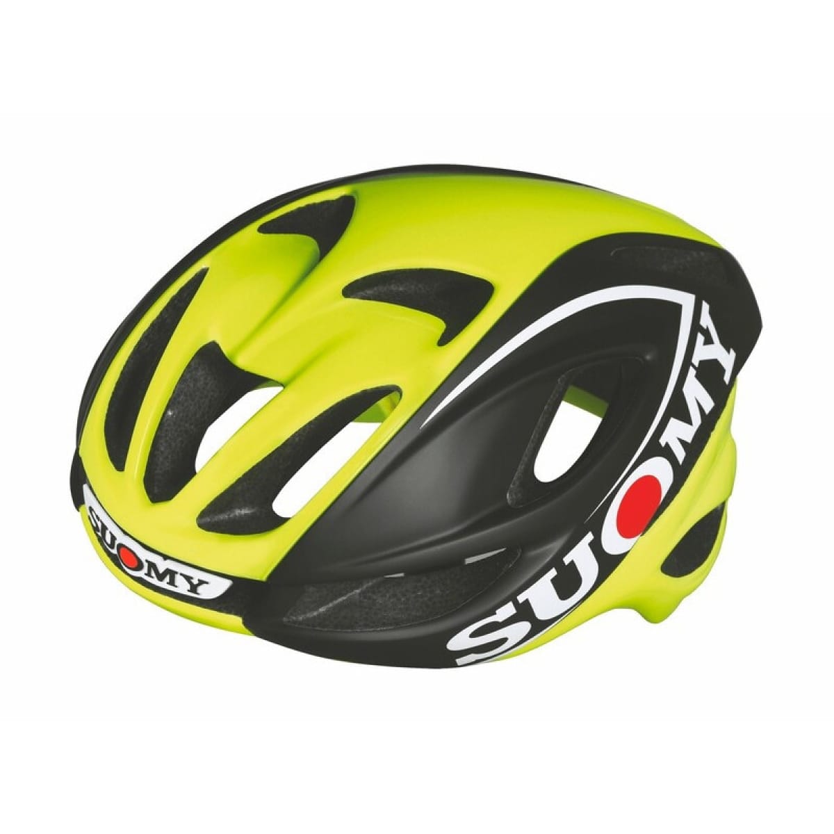 Casque Vélo Suomy Glider Noir Jaune / L