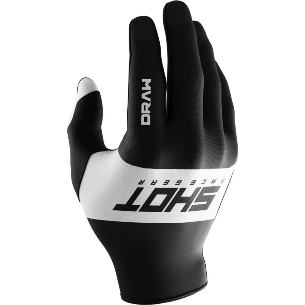 GANTS CROSS ENFANT SHOT DRAW SKY NOIR BLANC / 4-5 ANS