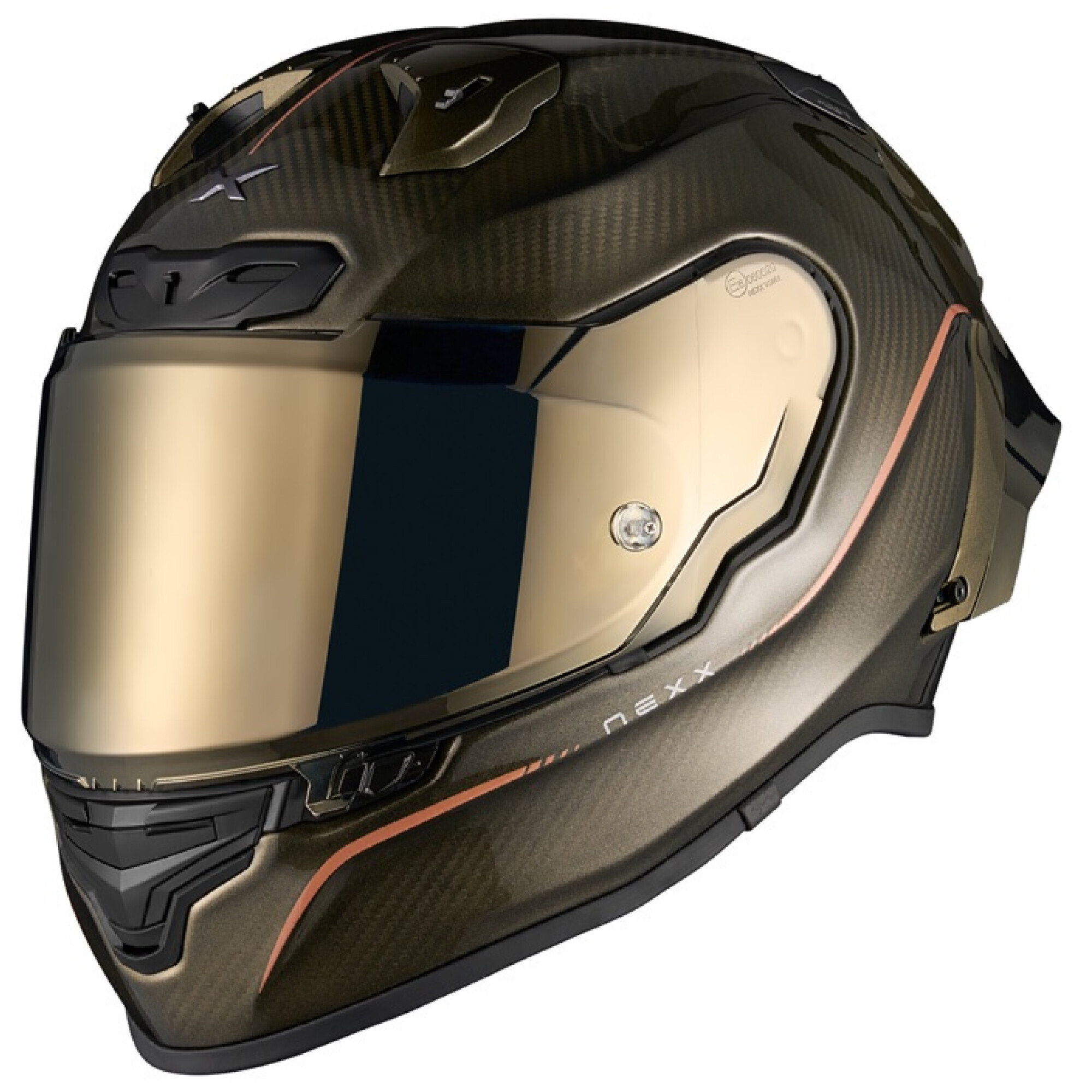 Casque Nexx X.R3R Hagibis Or - 2XS