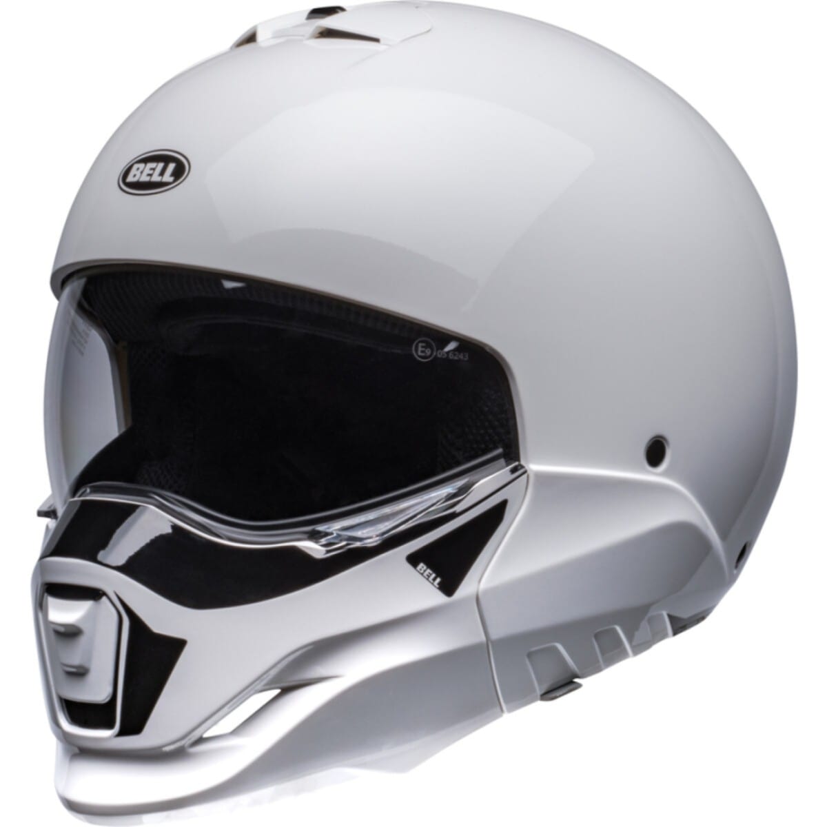 Casque Bell Broozer Duplet Blanc
