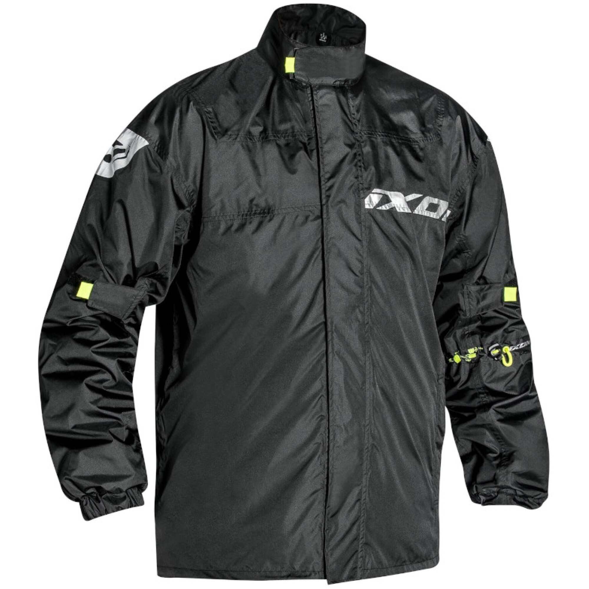Veste De Pluie Ixon Madden Noir Jaune Fluo - 2XL
