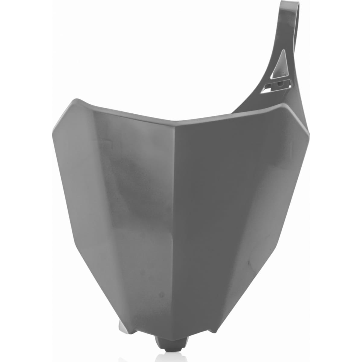 Plaque Numéro Avant Acerbis Honda CRF450R 2017 Gris