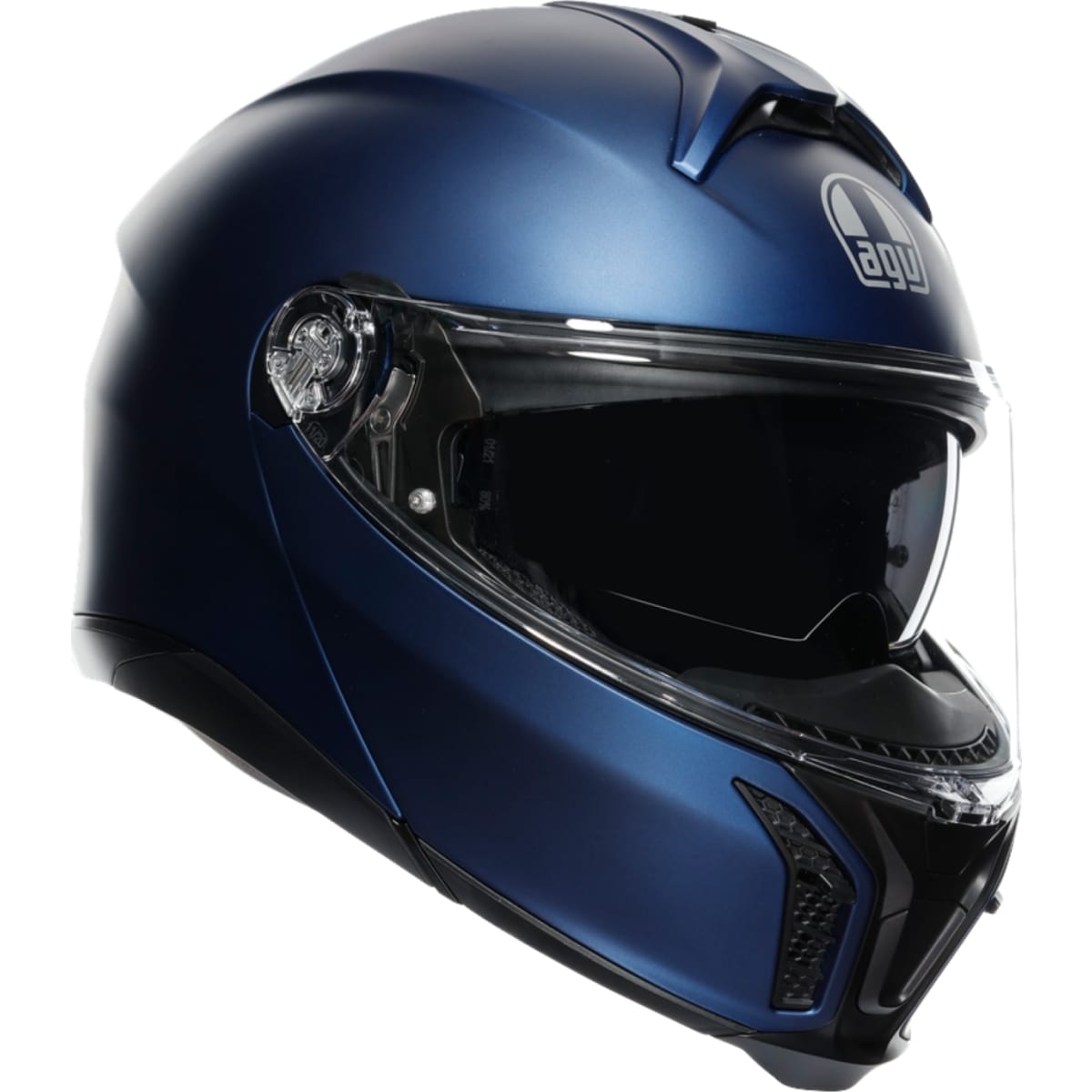 Casque AGV Tourmodular Galassia Bleu Mat / 2XL
