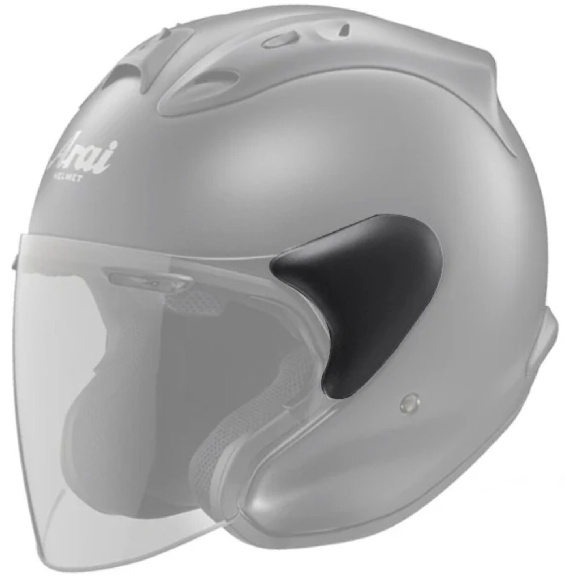 Platines D'Ecran Arai SZ-F SZ Light SZ RAM 3 LRS Super Adsis ZR Et Super Adsis ZF Noir Mat