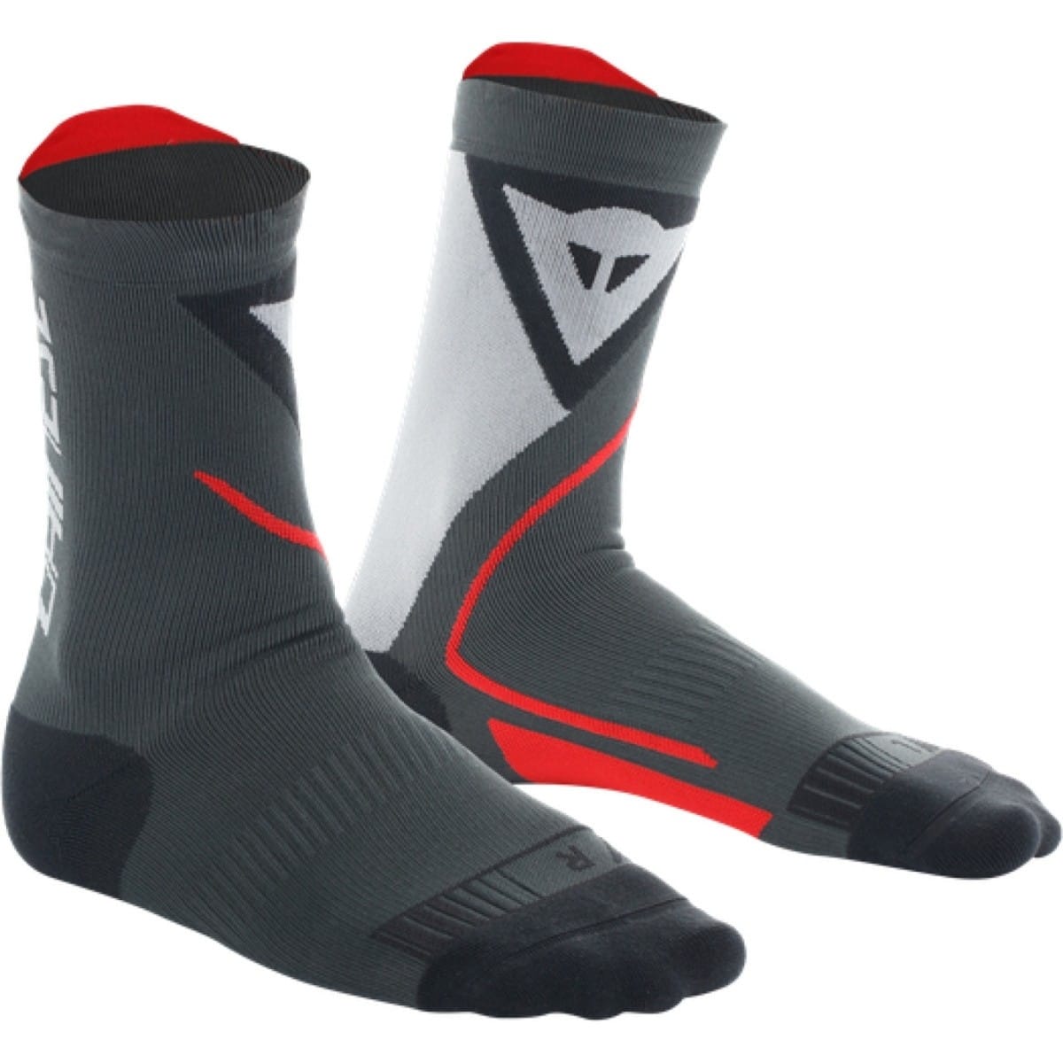 CHAUSSETTES DAINESE THERMO MID SOCKS 36-38/NOIR ROUGE (606)