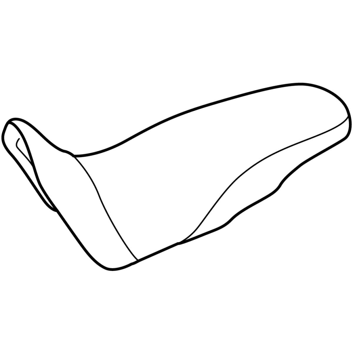 HOUSSE DE SELLE BAGSTER 2502 NOIR GRAINÉ