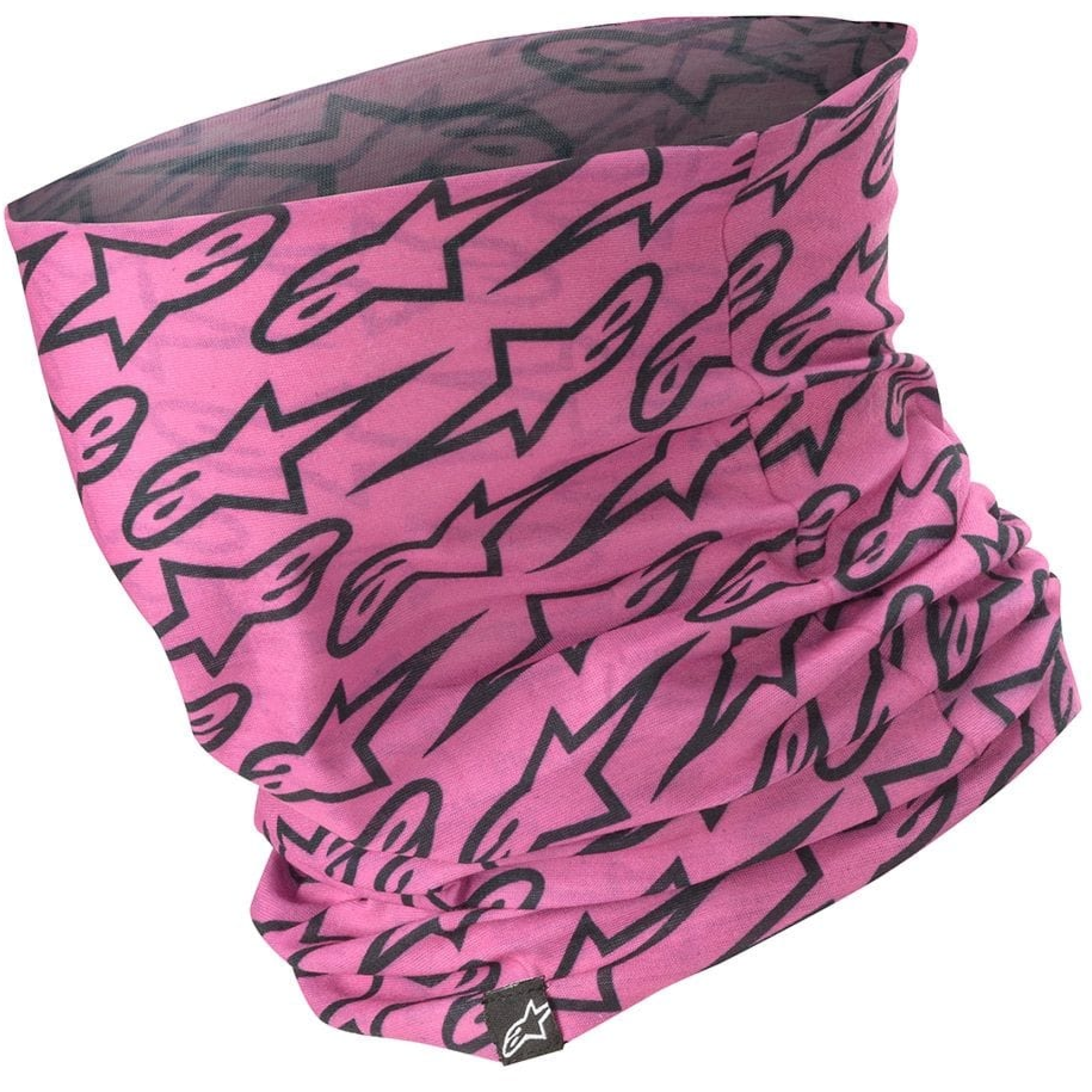 Tour De Cou Alpinestars Astars Noir Fuchsia