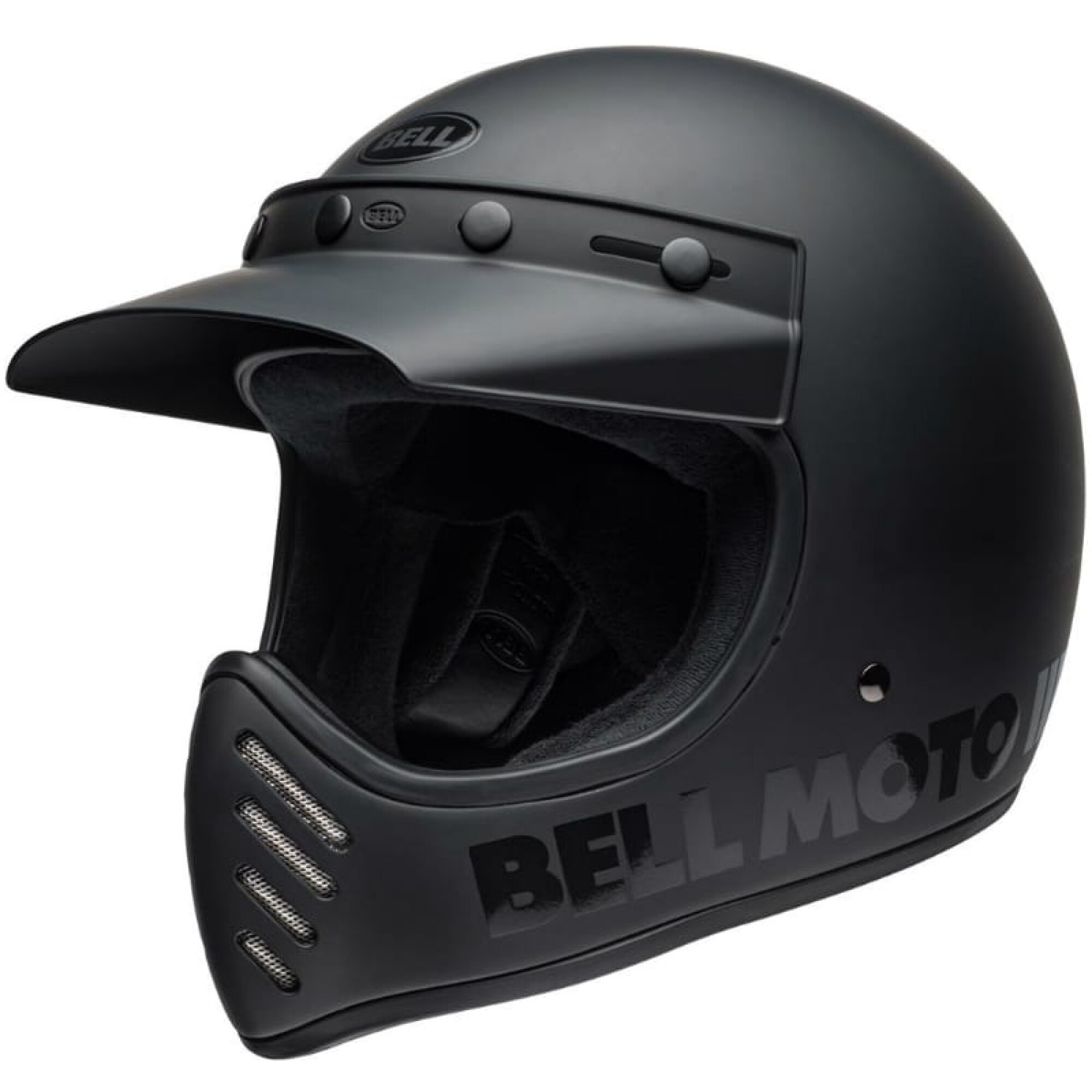 Casque Bell Moto-3 Blackout Noir Mat - XL