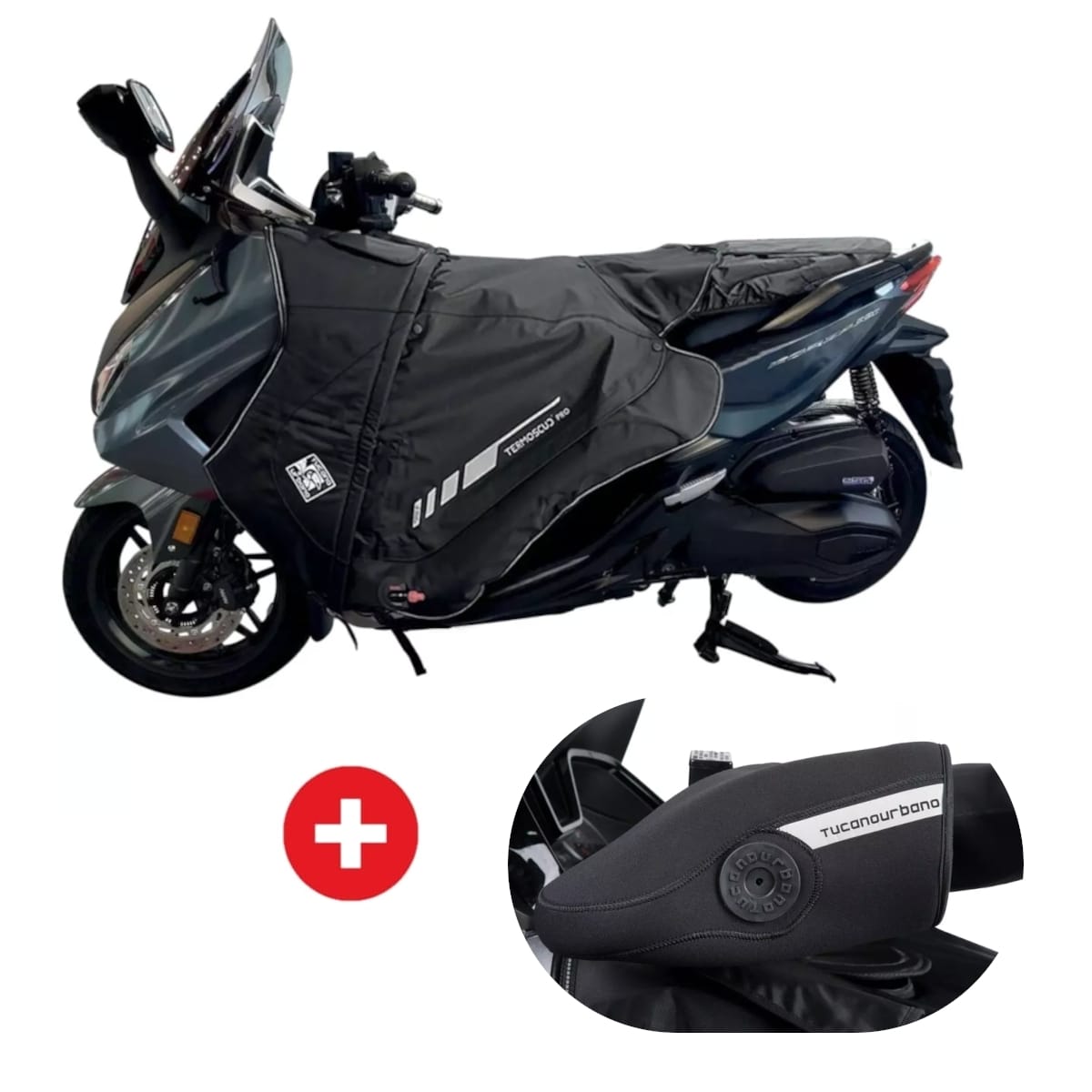 Pack Tucano Urbano Tablier R238 Pro + Manchons R369 Honda Forza 125/350 (2023+)