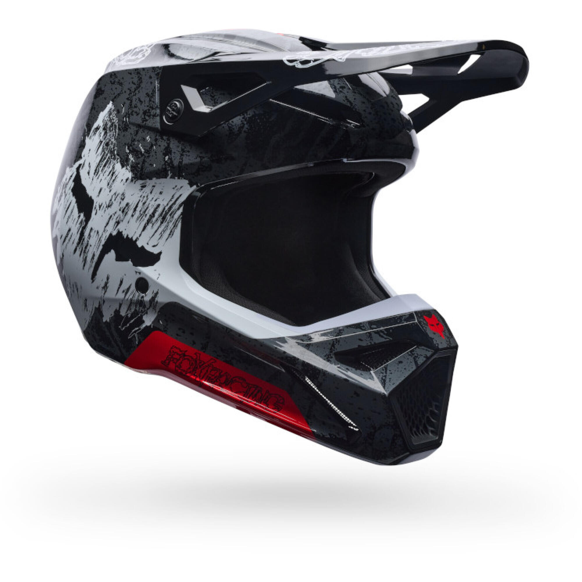 Casque Cross Fox V1 Abyss Noir - 2XL