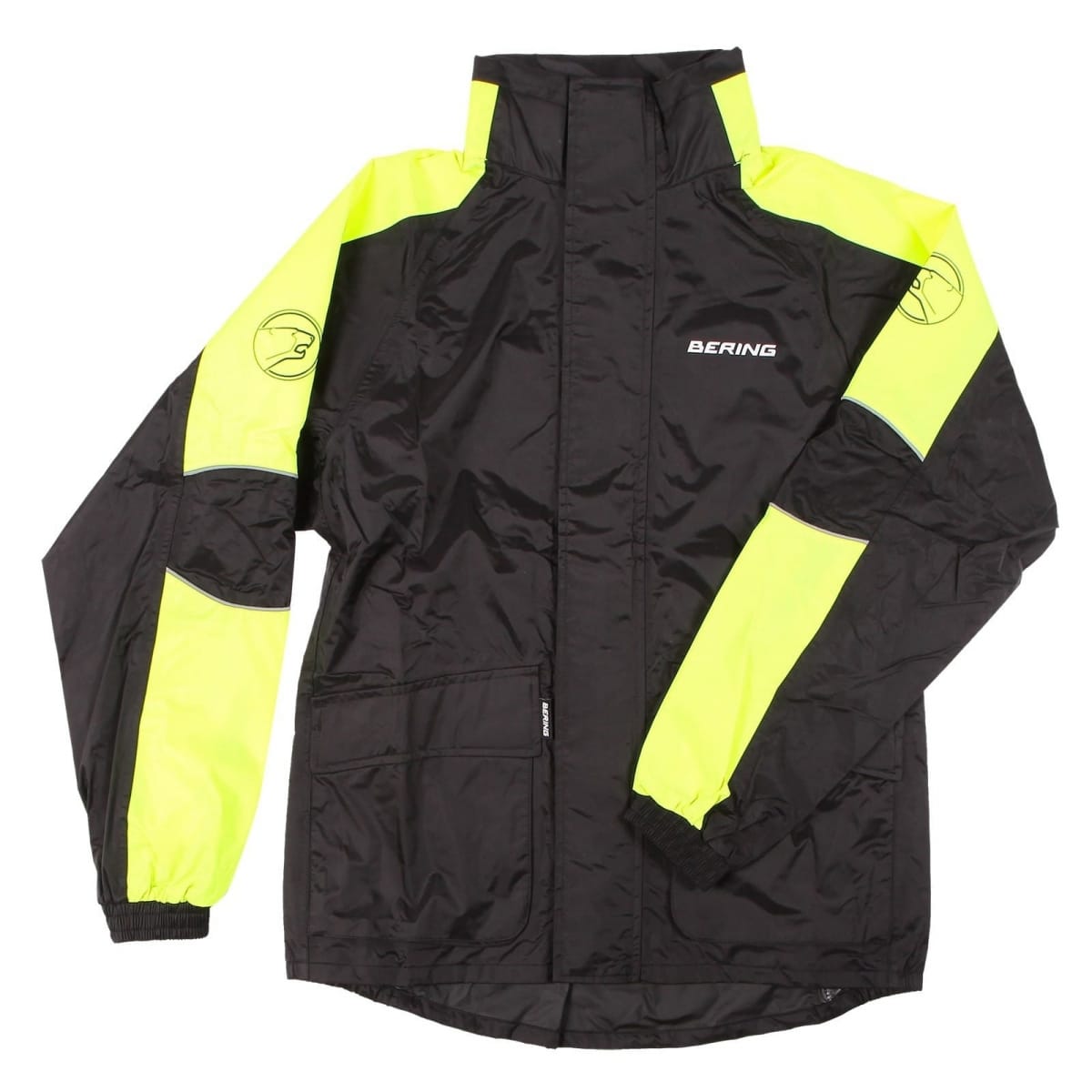 VESTE DE PLUIE BERING MANIWATA M/NOIR JAUNE FLUO